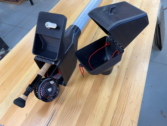 Rooftop Fly Rod Carrier Kit